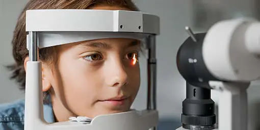 How much is a kids eye exam in Alberta?