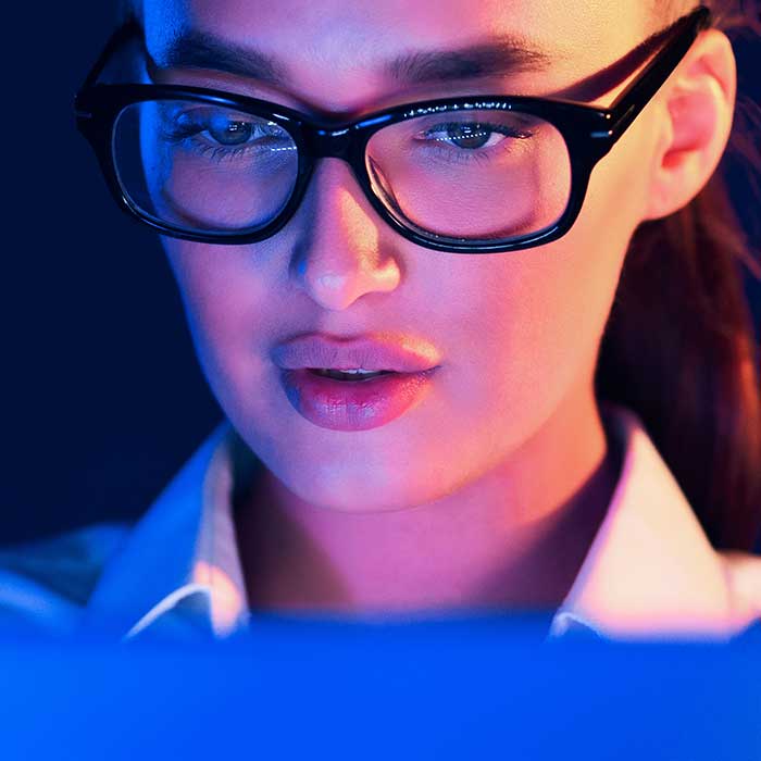 Blud Light Filtering Glasses For Work