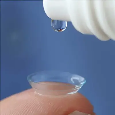Scleral Contact Lens Tear Reservoir